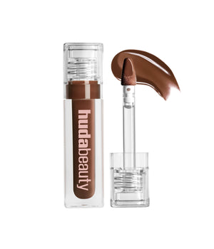 Huda Beauty FAUX FILLER Extra Shine Lip Gloss – Coco