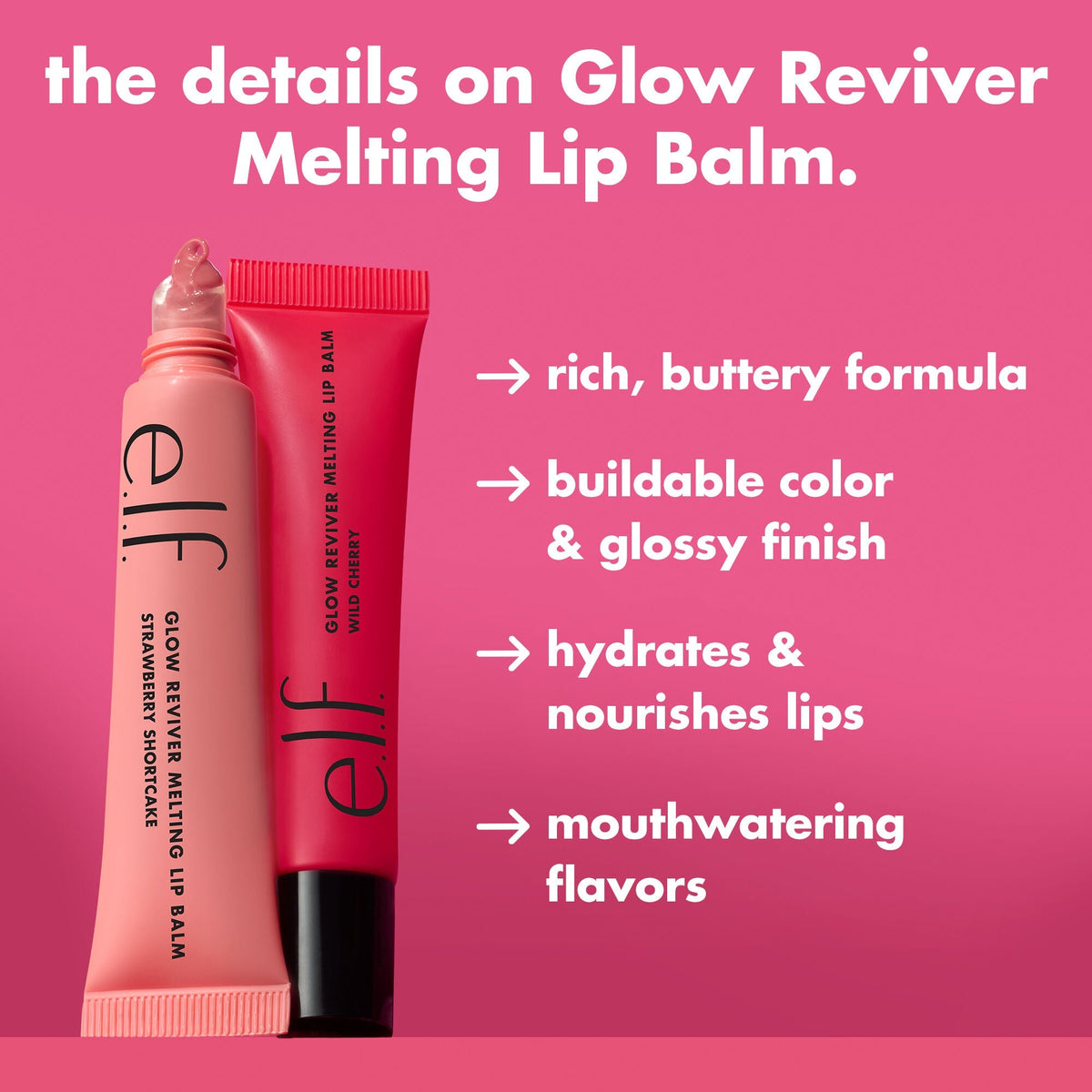 e.l.f. Cosmetics Glow Reviver Melting Lip Balm product image 7