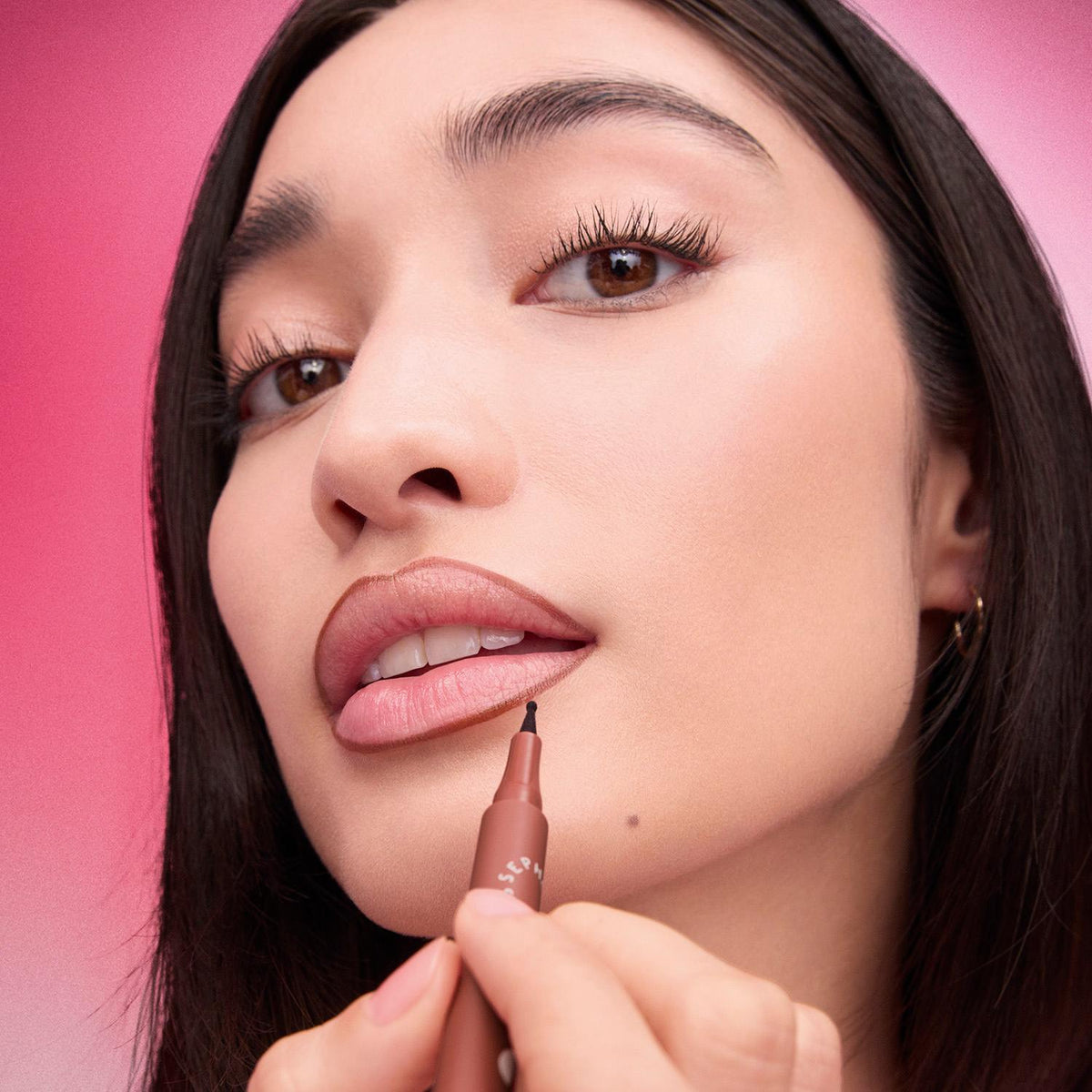 SEPHORA COLLECTION Lip Tint Felt Liner – model application