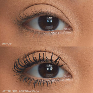 Huda Beauty LEGIT LASHES Double-Ended Volumizing and Lengthening Mascara Mini product image 3