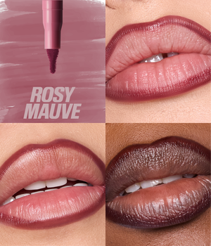 Huda Beauty Lip Contour Stain – shade range / swatches