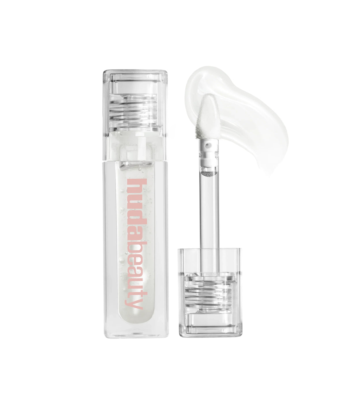 Huda Beauty FAUX FILLER Extra Shine Lip Gloss – Glassy
