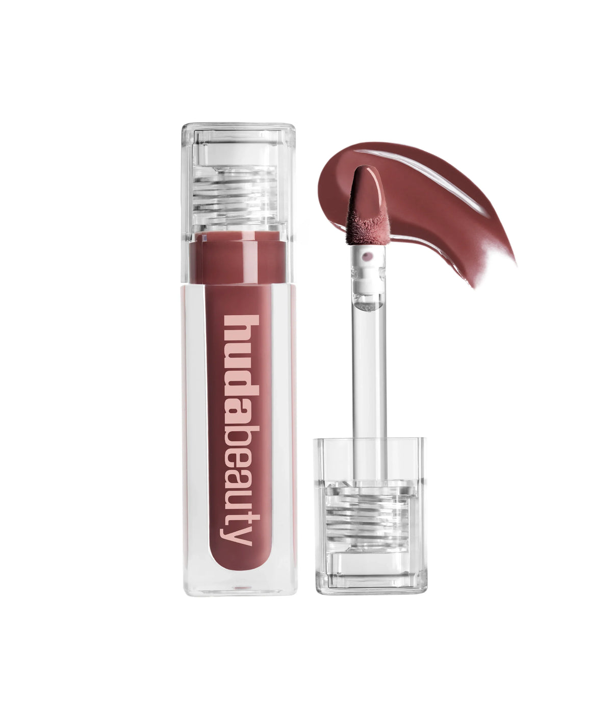 Huda Beauty FAUX FILLER Extra Shine Lip Gloss – Posh