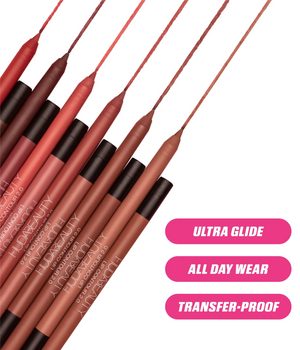 Huda Beauty Lip Contour 2.0 Automatic Matte Lip Pencil – model / application