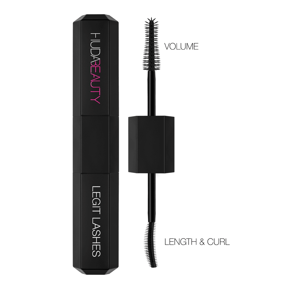 Huda Beauty LEGIT LASHES Double-Ended Volumizing and Lengthening Mascara product image 4