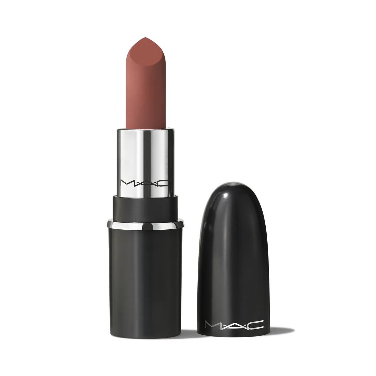 MAC M·A·Cximal Silky Matte 12HR Wear Lipstick Mini – Warm Teddy