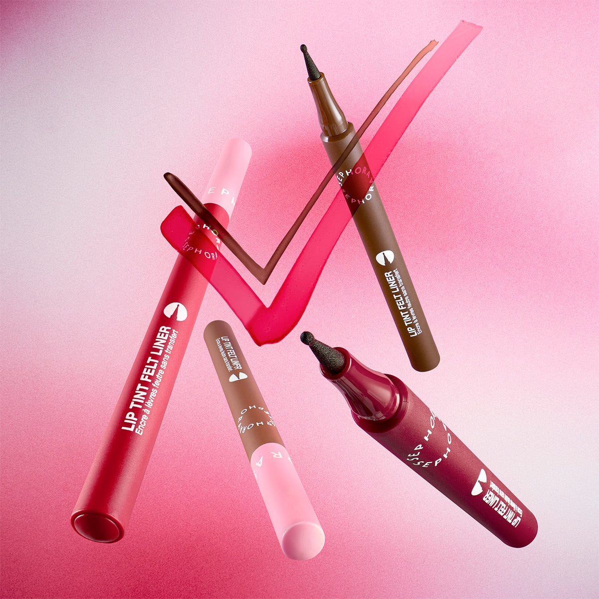 SEPHORA COLLECTION Lip Tint Felt Liner – product range and formula swatches